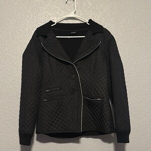 Monari Black Quilted Jacket